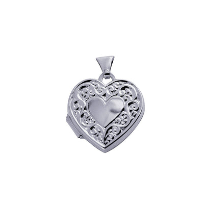 Sterling Silver Heart Locket