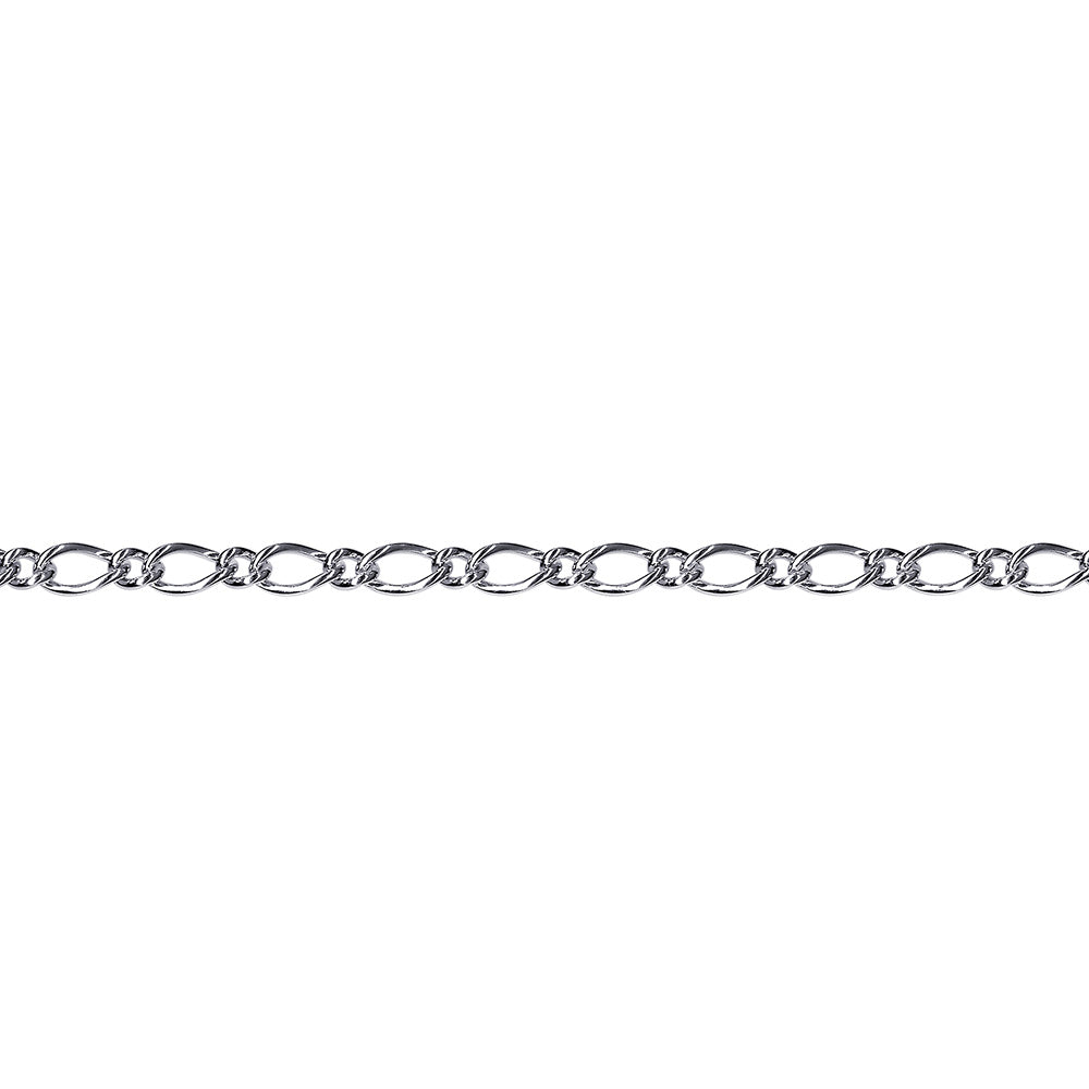 Sterling Silver - Oval Figaro Bracelet